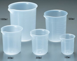 Cốc nhựa PP (Polypropylene) 200mL AS ONE 2-3954-02